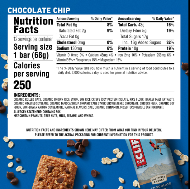 Solved 5. Is there protein in your product? How much? What