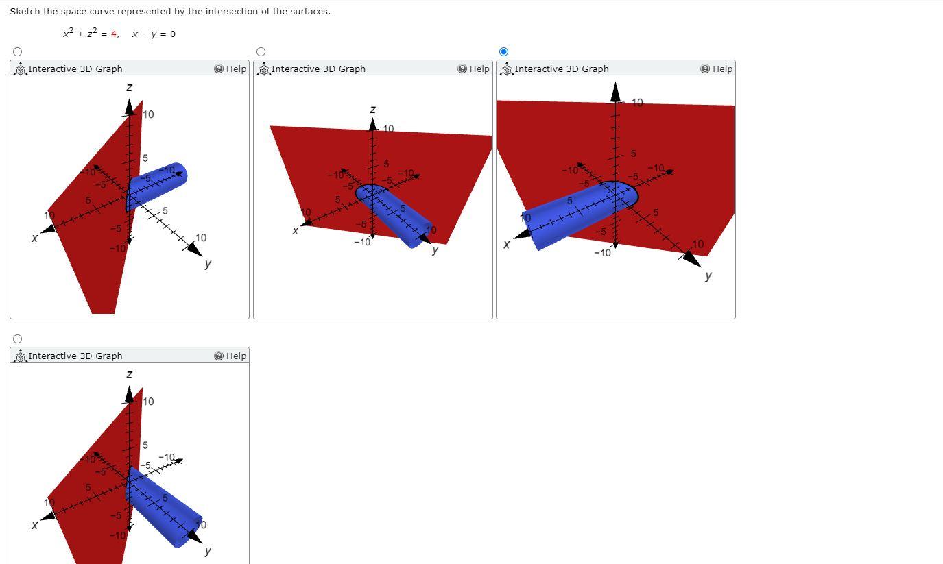 Solved Sketch The Space Curve Represented By The Chegg Com