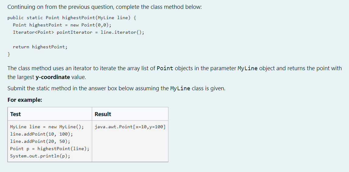 Solved Consider the Iterator interface in the java.util | Chegg.com