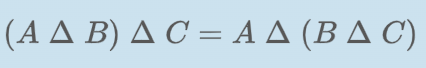 Solved Refer To The Definition Of Symmetric Difference. | Chegg.com