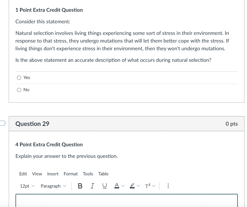 Solved 1 Point Extra Credit Question Consider this | Chegg.com