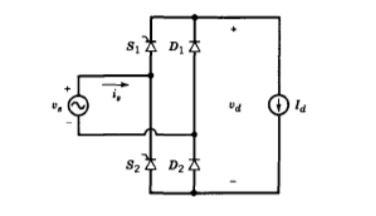 Solved 1. Consider the single phase converter shown in Fig. | Chegg.com