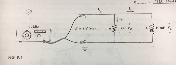 Solved R-L Parallel Network Use the | Chegg.com