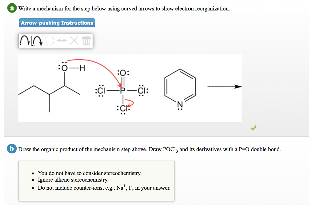 Solved Write A Mechanism For The Step Below Using Curved | Chegg.com