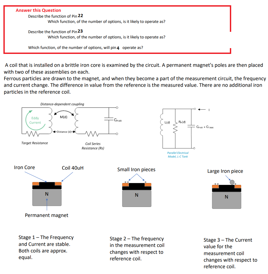 Solved Answer this Question Describe the function of Pin 22 | Chegg.com
