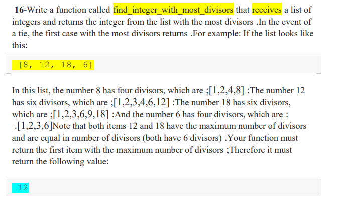 Solved 16-Write a function called | Chegg.com