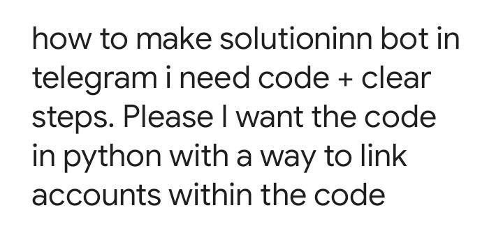 Solved Please I want the code in python with a way to link | Chegg.com