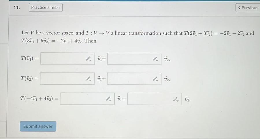 Solved Let V Be A Vector Space, And T:V→V A Linear | Chegg.com