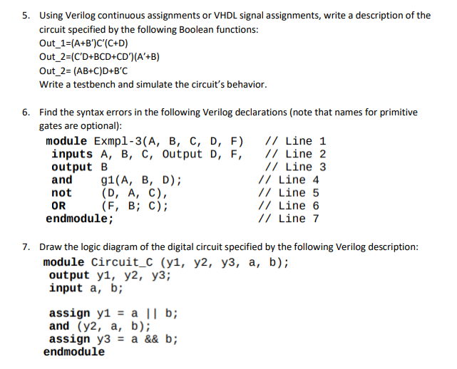 verilog multiple assignments