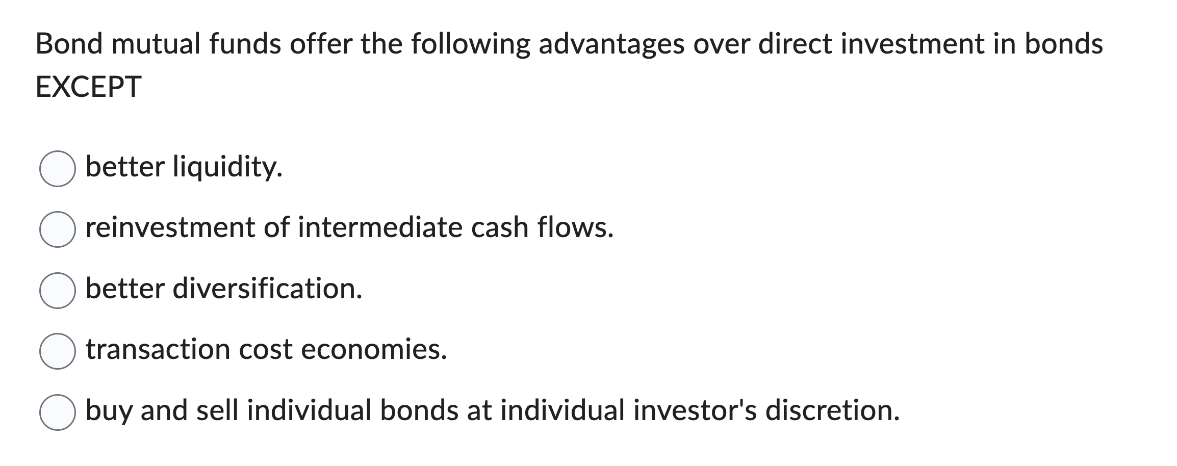 Solved A mutual fund is a company or trust that sells shares | Chegg.com