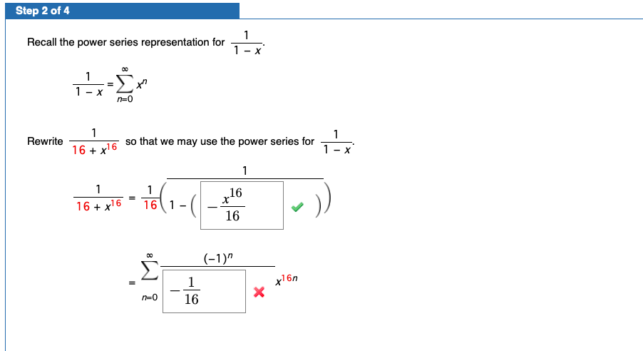 Solved Use the equation 1 = x" for Ixl