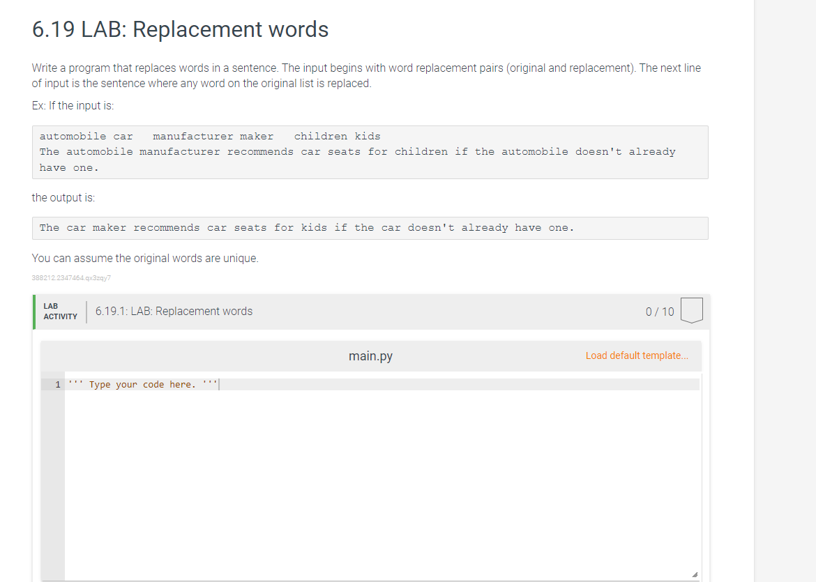 solved-6-19-lab-replacement-words-write-a-program-that-chegg