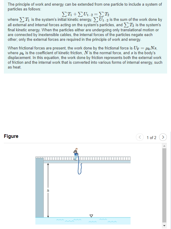 Solved As shown, a 270 lb bungee jumper wants to jump | Chegg.com