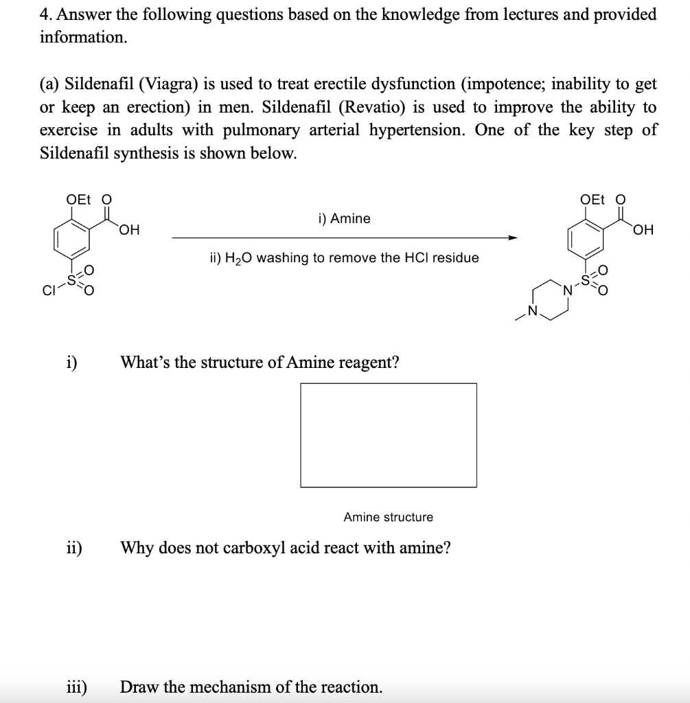 Solved 4. Answer the following questions based on the Chegg