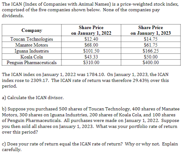 solved-the-ican-index-of-companies-with-animal-names-is-a-chegg