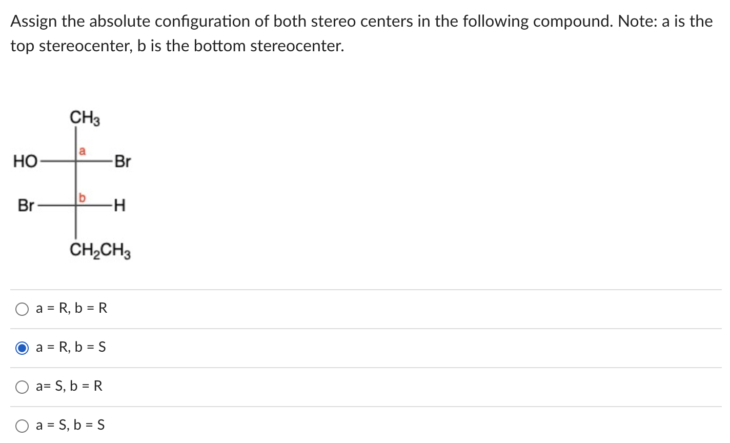 Solved Assign The Absolute Configuration Of Both Stereo | Chegg.com