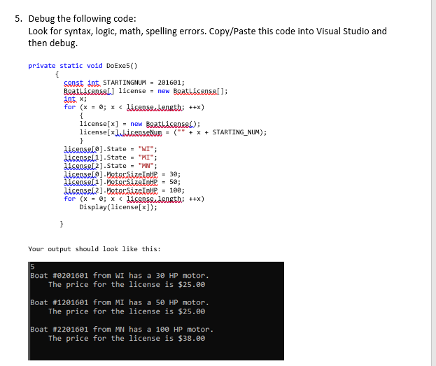 Solved I need help in this C # codes in visual studio. | Chegg.com