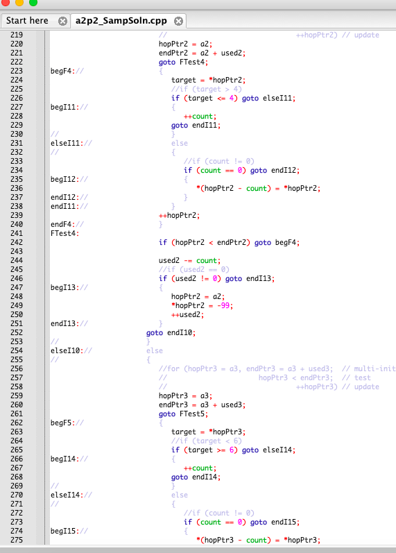 The Assignment Your are to translate into MIPS