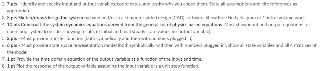 Solved 2. 7 pts - Identify and specify input and output | Chegg.com