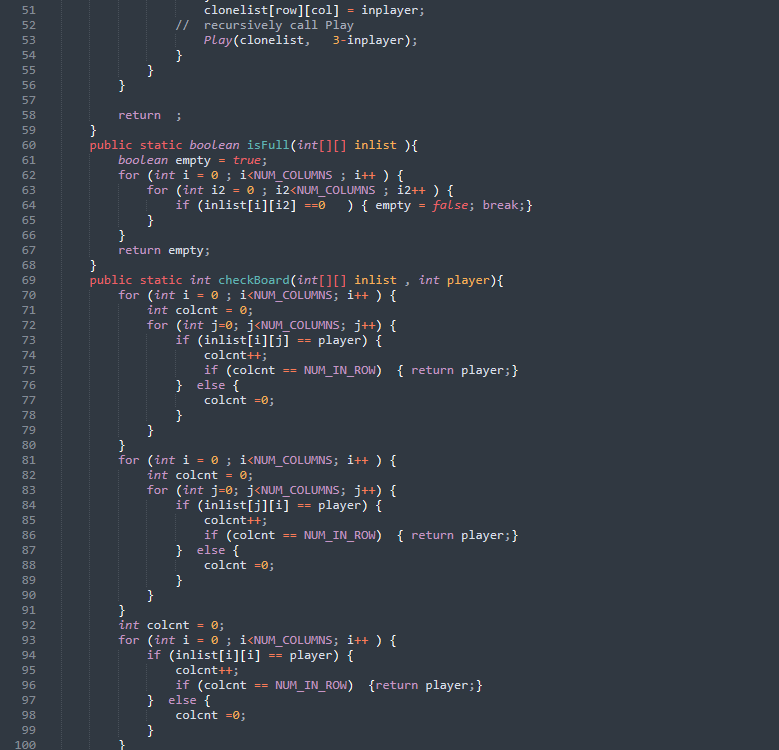Solved Extra Java Programming Modify the attached Tic Tac | Chegg.com