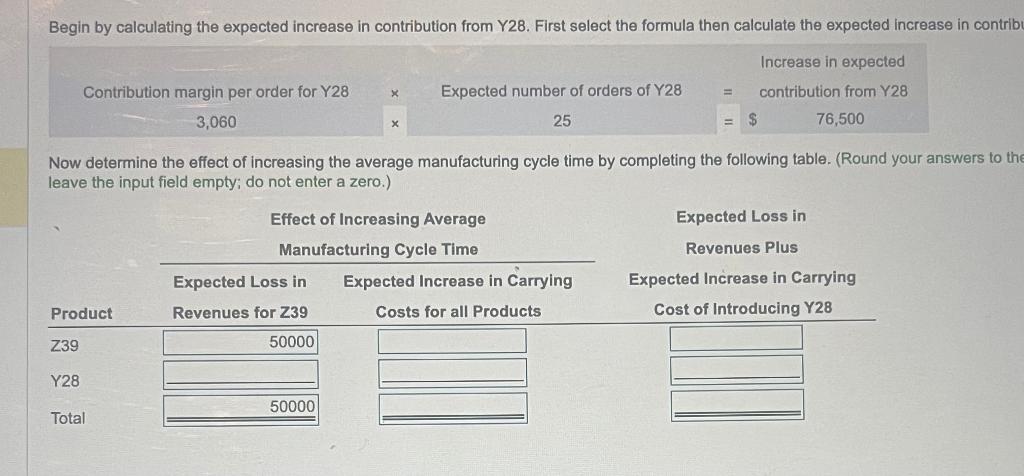 Solved Now determine the effect of increasing the average | Chegg.com