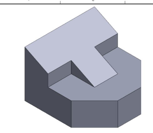 Solved Please solve the isometric view in solidworks. Please | Chegg.com