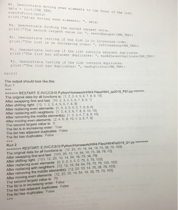Solved Please do in Python, this problem is one program but | Chegg.com