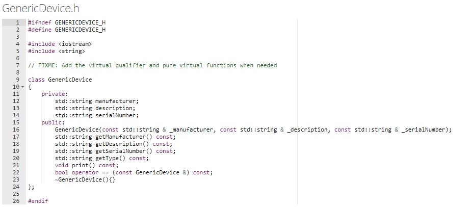Solved For this question, you will use Polymorphism to | Chegg.com