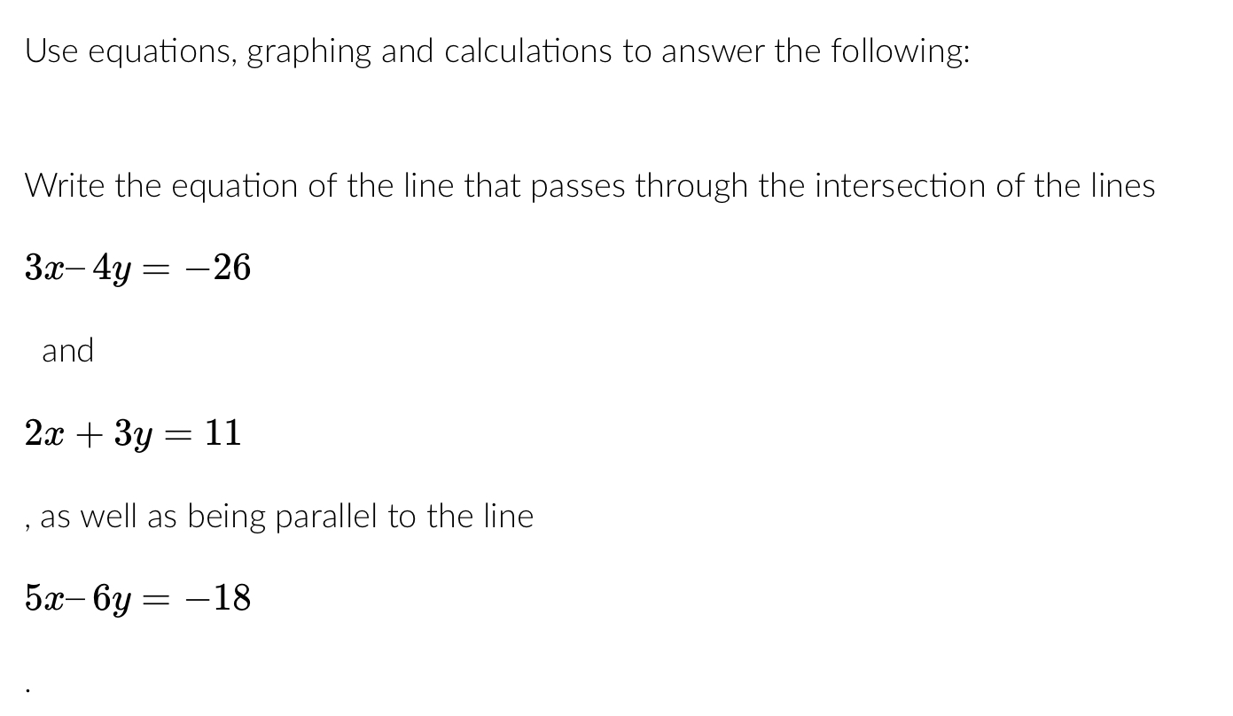 Solved Use Equations Graphing And Calculations To Answer Chegg solved-use-equations-graphing-and-calculations-to-answer-chegg
