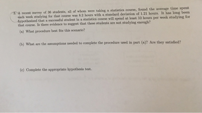 Solved 3.a Recent Survey Of 36 Students, All Of Whom Were 