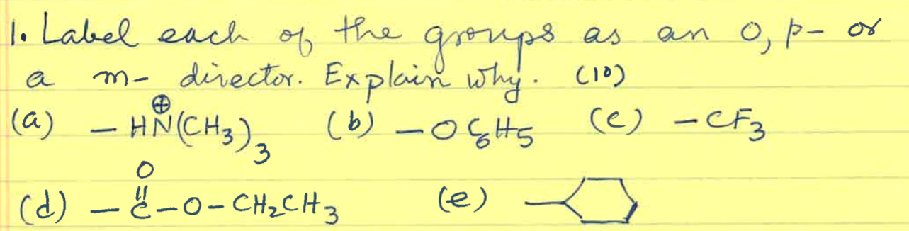 Solved An Op Or 1 Label Each Of The Groups M Director Chegg Com