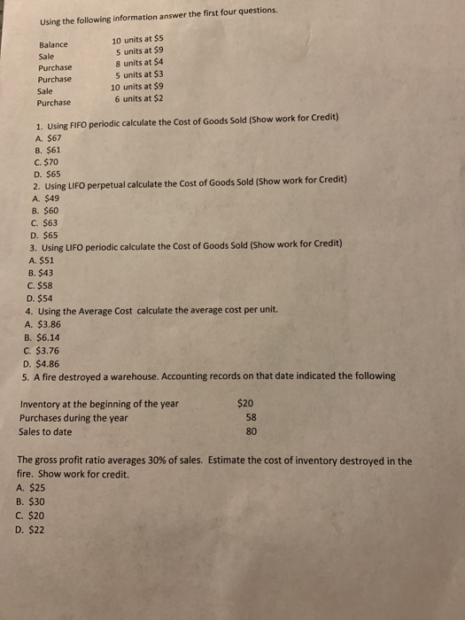 Solved For the first two questions I got the answers c) 70 | Chegg.com