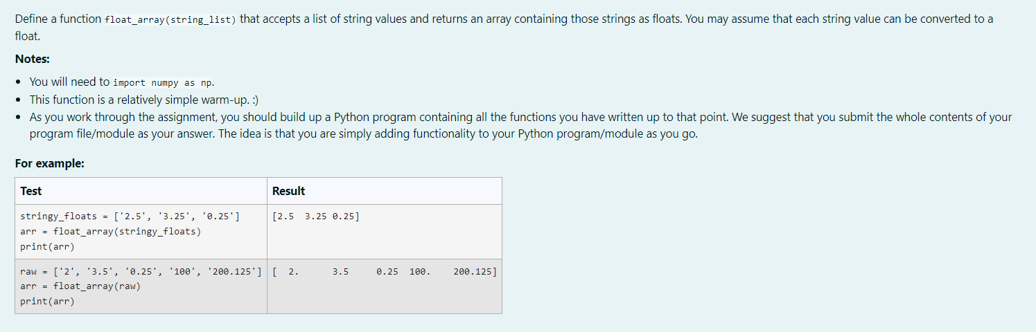 Solved Hi I need help with this python question Im aware | Chegg.com