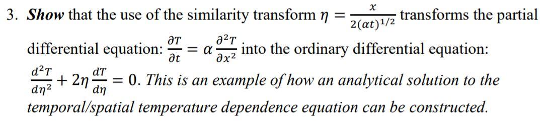 Solved 3. Show that the use of the similarity transform n = | Chegg.com