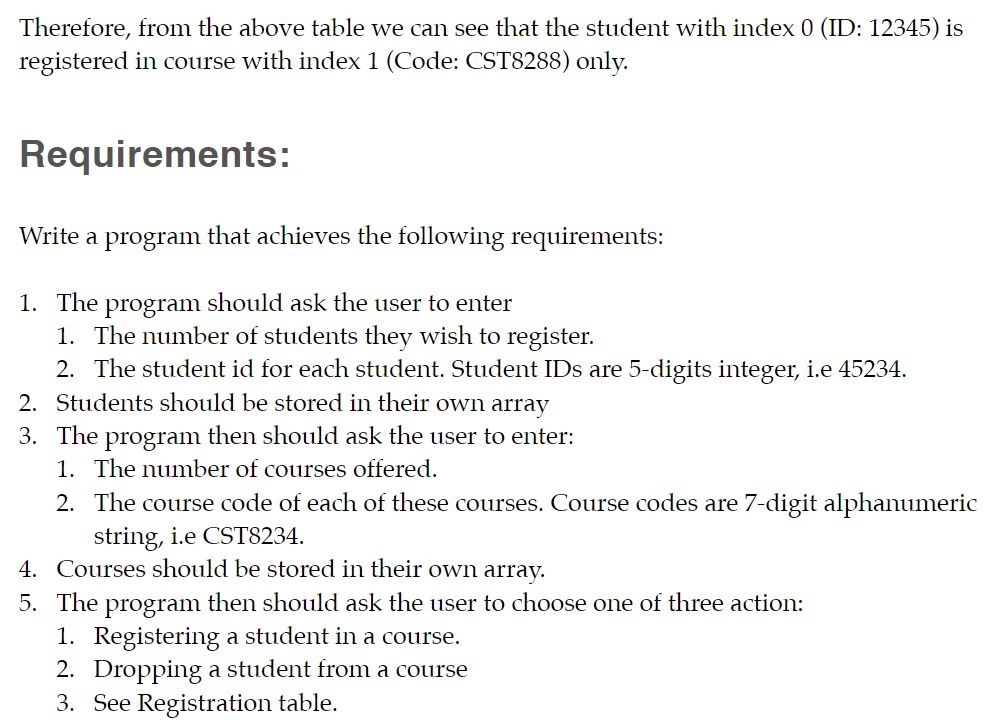 c language assignment questions