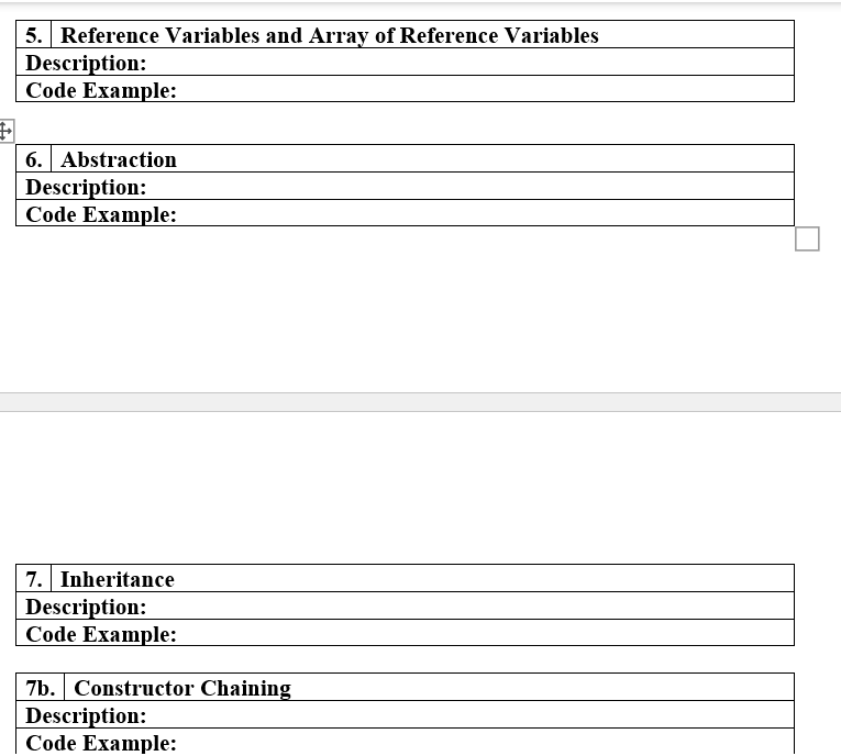 Solved + 5. Reference Variables and Array of Reference | Chegg.com