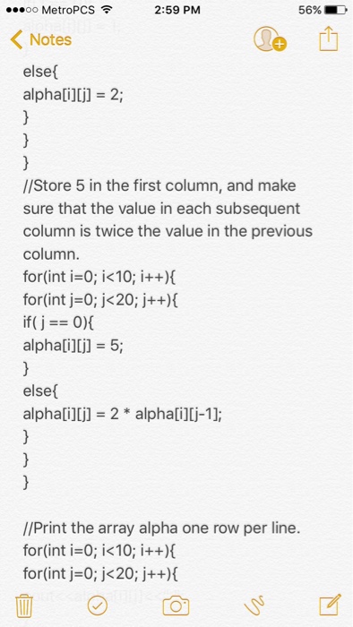 Solved K Notes Done April 9 2017 at 2 58 PM Write C Chegg