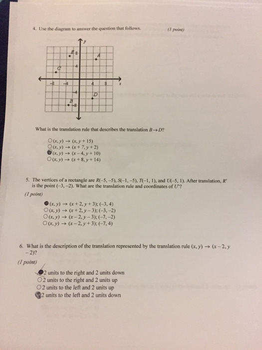 Solved Just check the answers and if any are wrong pls | Chegg.com