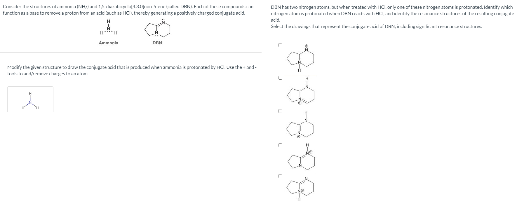 Solved Consider the structures of ammonia (NH3) and | Chegg.com