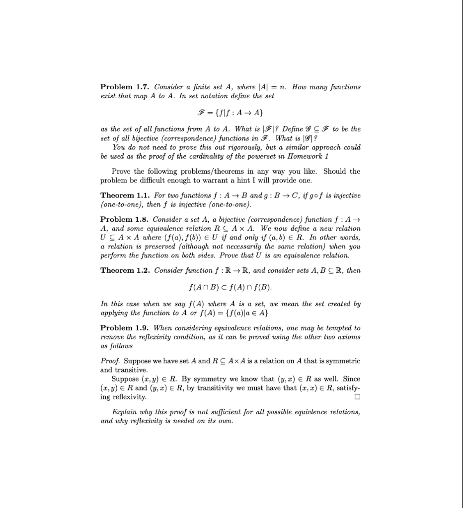Solved Homework Assignment 3 CS 241: Foundations of Computer | Chegg.com