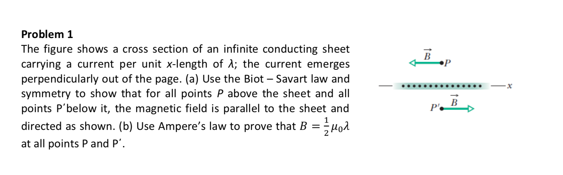 Solved Bop Problem 1 The figure shows a cross section of an | Chegg.com