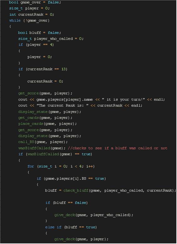 Solved Hello, when I run my code I have errors and I need | Chegg.com