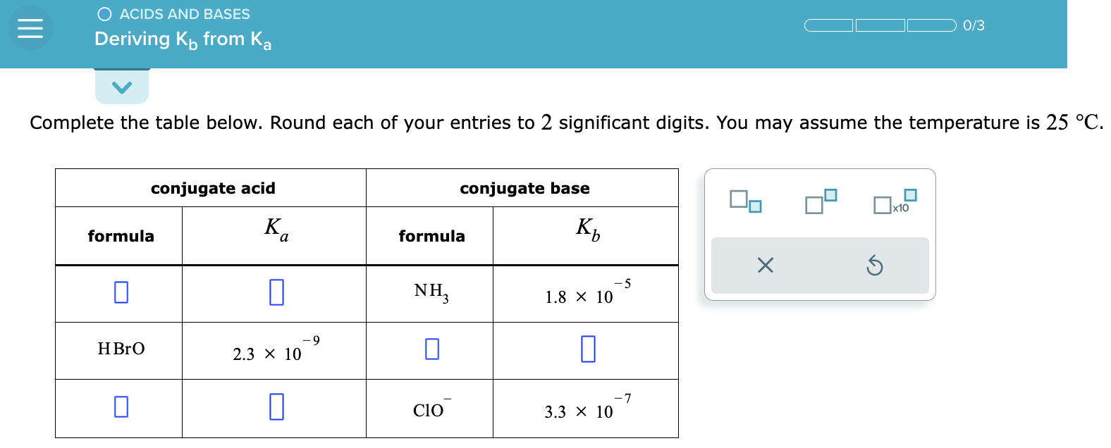 [Solved]: Complete the table below. Round each of your ent
