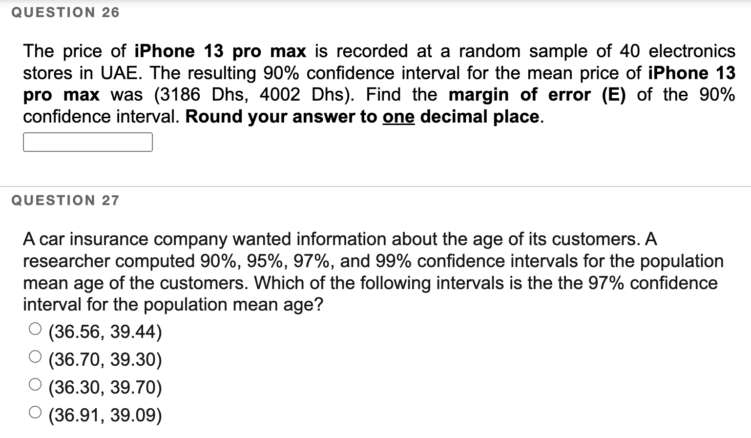 Solved The price of iPhone 13 pro max is recorded at a | Chegg.com