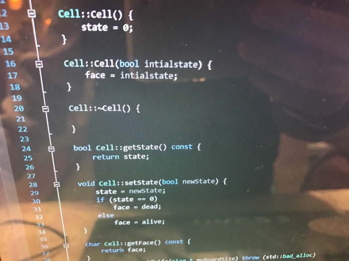 Test GameofLife constructor and destr 37 evoid test | Chegg.com