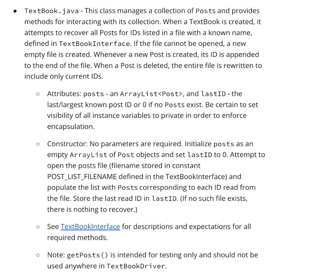 Solved (Java) I know what the program needs to be doing, but | Chegg.com