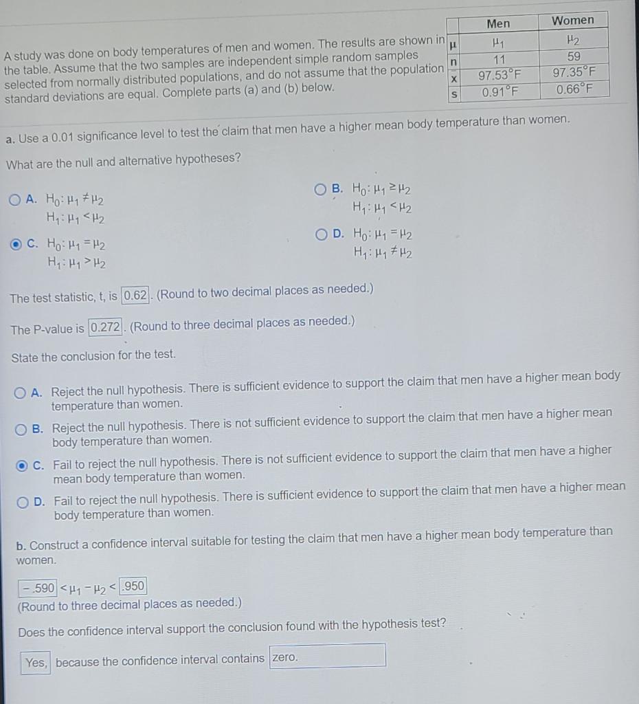 Solved A study was done on proctored and nonproctored tests. | Chegg.com