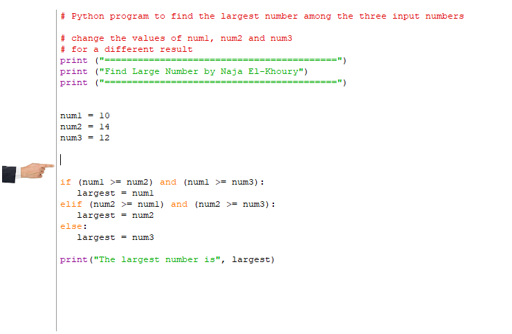 Solved this exercise, you'll modify the program to find the | Chegg.com
