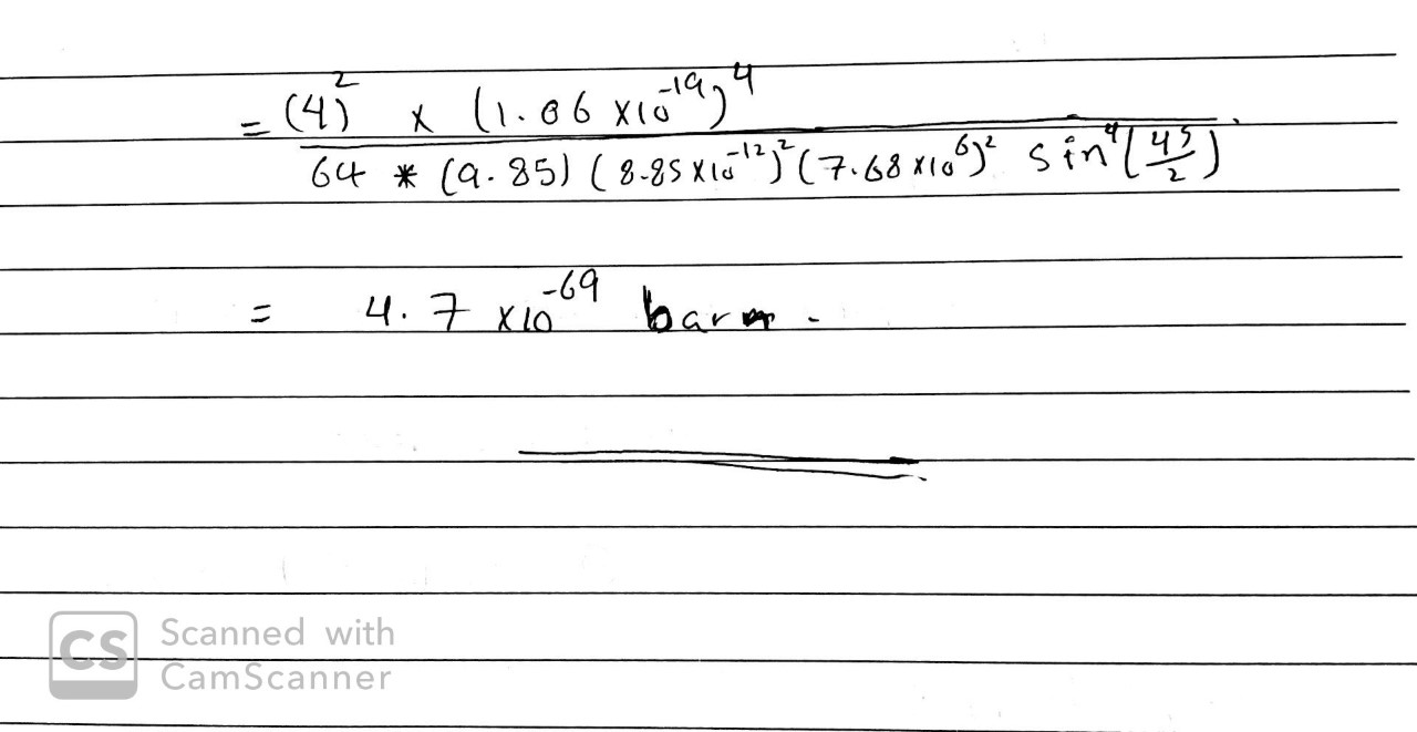 Solved can some one correct my homework (the mistake is in | Chegg.com
