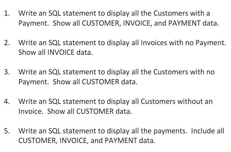 Solved Can't include any * in statements, must select | Chegg.com